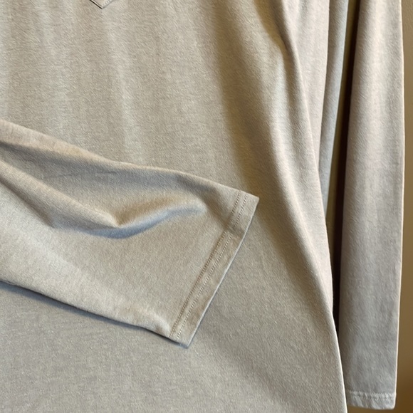 Men’s Van Laack Long Sleeve Polo in Grey Size L - Picture 3 of 5
